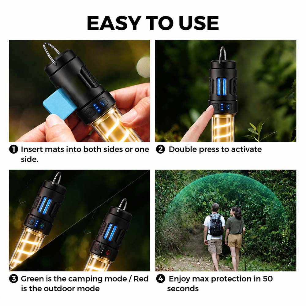 💡Last Day Only – 70% OFF! Yoyoio™ 2-in-1 Portable Mosquito Repeller & Camping Lantern🔥