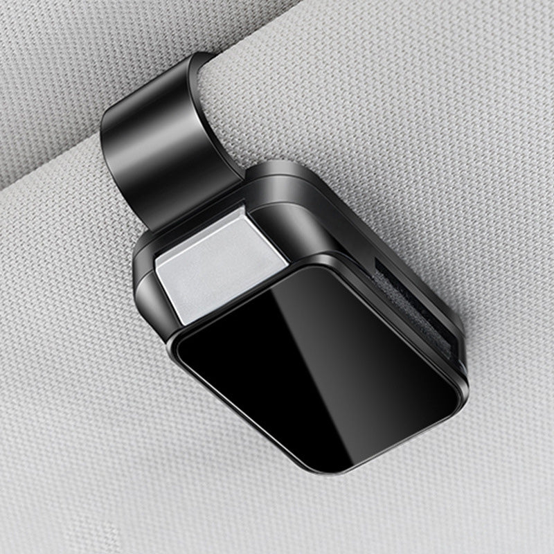 🚗2-in-1 Car Sunglasses Holder & Card Clip – Secure, Space-Saving Visor Organizer😎
