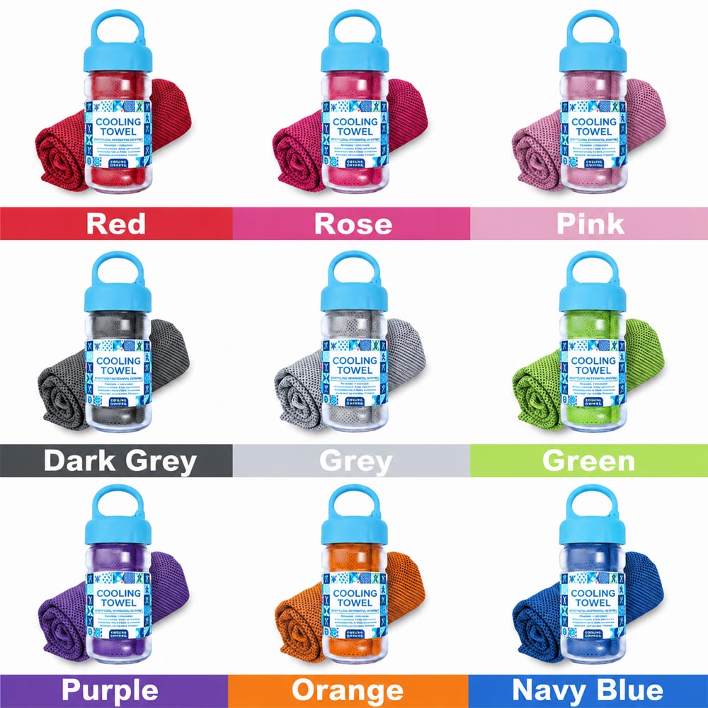 ☀️Cooling Towel -👍Yoyoio™ Cold Sweat Towel You Can Use Anywhere, Anytime! Reusable Soft Absorbent Cooling Portable