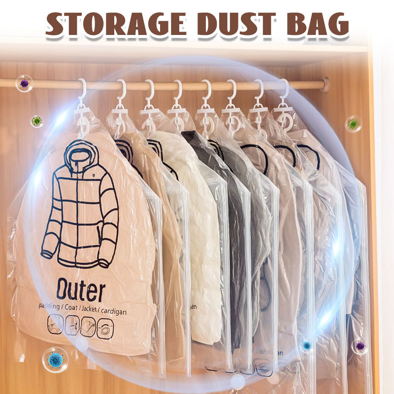 Yoyoio™🧥Hanging Vacuum Storage Bags – Hanging Design for Wardrobe, Air Vacuum Compression, Waterproof Dustproof & Space-Saving 🔥