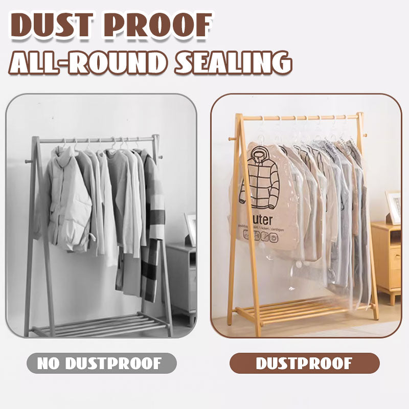Yoyoio™🧥Hanging Vacuum Storage Bags – Hanging Design for Wardrobe, Air Vacuum Compression, Waterproof Dustproof & Space-Saving 🔥