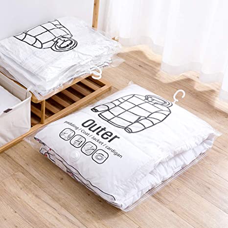 Yoyoio™🧥Hanging Vacuum Storage Bags – Hanging Design for Wardrobe, Air Vacuum Compression, Waterproof Dustproof & Space-Saving 🔥